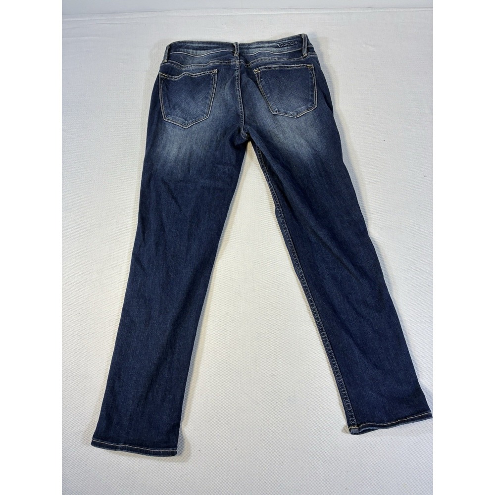 Vigoss Thompson‎ Tomboy Classic Fit Distressed Jeans Womens W29 L25 Blue - Picture 2 of 10